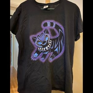 Marvel Black panther/lion king T-shirt Youth XL
